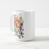 チェンジレッドの種 コーヒーマグカップ (正面左)