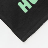 チェンジーはクリスマスイタリアンのロバのヒューを食べる フリースブランケット (角)