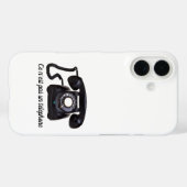 チェンストパントゥレフォン Case-Mate iPhoneケース (裏面 (横))