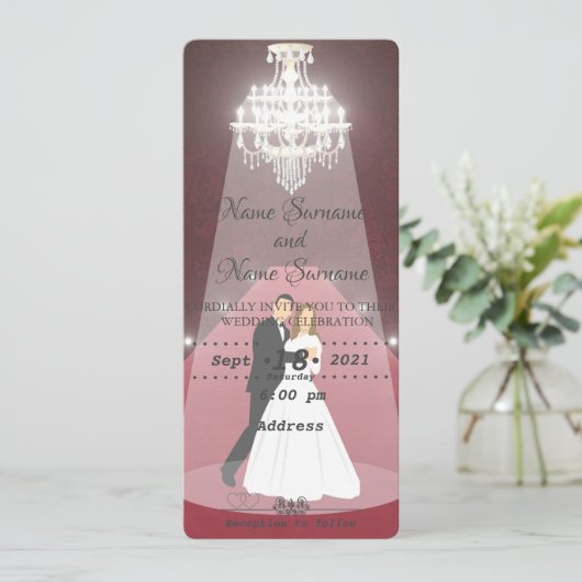 チェンデリア 招待状 (スタンド正面)