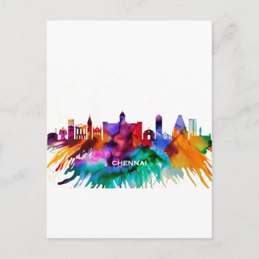 チェンナイスカイライン シーズンポストカード (正面)