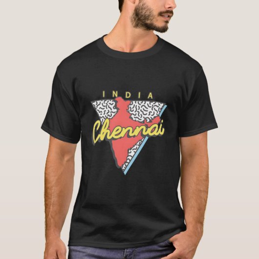 チェンナイ・インディア・トライアングル Tシャツ (正面)