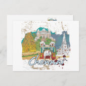 チェンナイ ポストカード (正面/裏面)