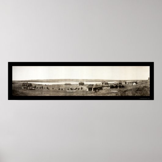 チェンバレンSDインディアン写真1907 ポスター (正面)