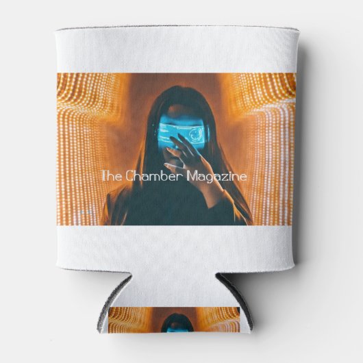 チェンバーマガジンのバナー2 缶クーラー (正面)