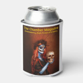 チェンバーマガジンのロゴ 缶クーラー (缶正面)