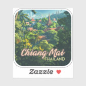 チェンマイタイアシアテンプルズマウンテンズヴィンテージ シール (シート)