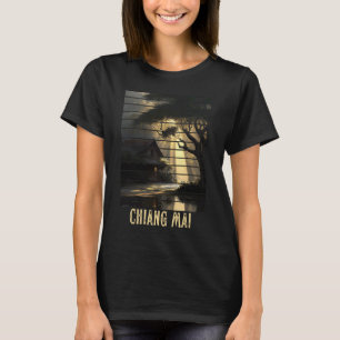 チェンマイタイランドバックパッキングとデジタルノマド Tシャツ