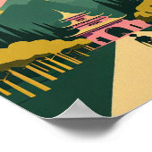 チェンマイタイランドミニマリストトラベルサイト ポスター (角)