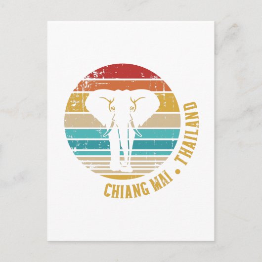 チェンマイタイ ポストカード (正面)