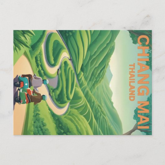 チェンマイポストカード ポストカード (正面)