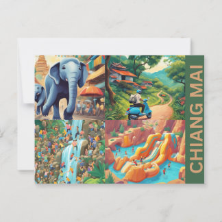 チェンマイポストカード ポストカード