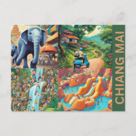 チェンマイポストカード ポストカード