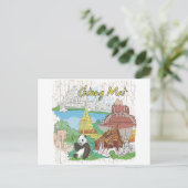 チェンマイ ポストカード (スタンド正面)