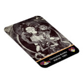 チェンレイズ·ブッダ·ヴィンテージ·ヘルカ&チベット/ダーマ マグネット (右側)