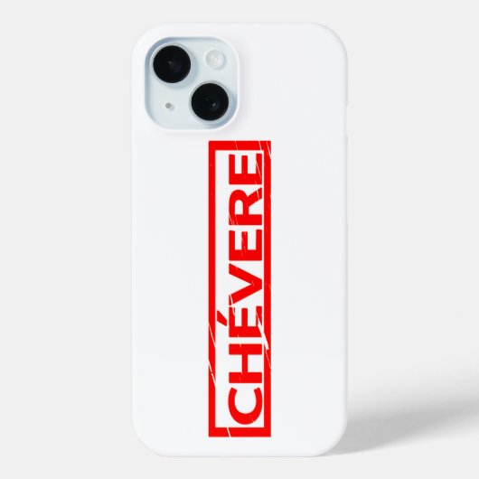 チェヴェーレスタンプ Case-Mate iPhoneケース (裏面)