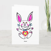 ♫☆♥チェーいけな・バニー・ハッピーイースター・カー๑ド☆♥♪ シーズンカード (裏面)