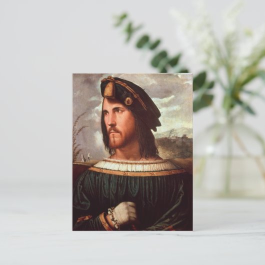 チェーザレ・ボルジア ヴァレンシア公 ポストカード (スタンド正面)