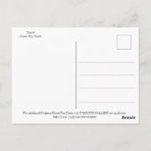 チェースウェイサンセットプルーデンス島 ポストカード (裏面)