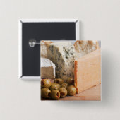 チェーゼとオリーブ 缶バッジ (正面&裏面)