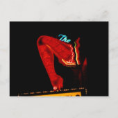 チェーパリープレカトリーナニューオーリンズのネオンのサイン ポストカード (正面)