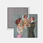 チェーンと連結するキューピッドリンク マグネット (正面/裏面)