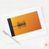 チェーンなし、ゲインなし 長方形シール (封筒)