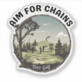 チェーンを狙う シール (正面)