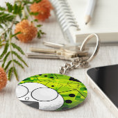 チェーンサイコロ キーホルダー (側面)