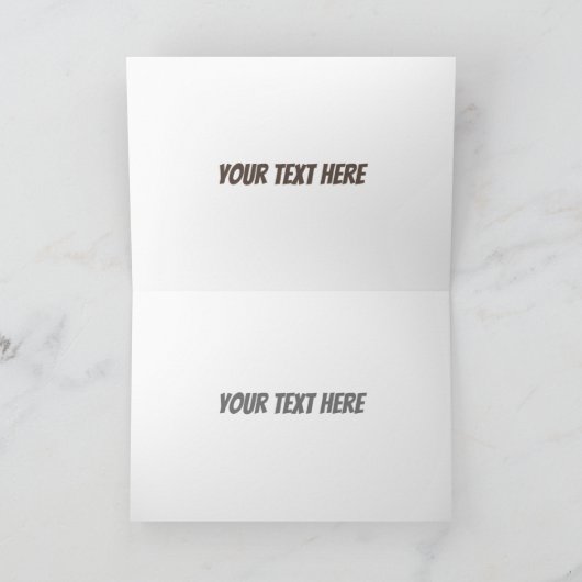 チェーンソーおもしろいの漫画のユーモアを切り替える カード (内部)