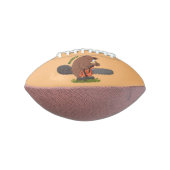 チェーンソーおもしろいガのユーモアを持つビーバー アメリカンフットボール (回転90)