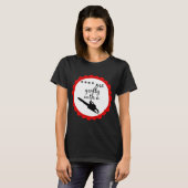チェーンソーで (検閲済) Tシャツ (正面フル)