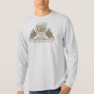 チェーンソーの常習の無秩序のワイシャツ Tシャツ