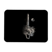 チェーンソーの木工職人ギフトメンズランバージャックアルボリスト マグネット (横)