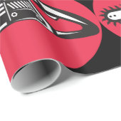 チェーンソーはっきりしたランバージャッキの伐採具 ラッピングペーパー (ロールコーナー)