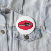 チェーンソーはっきりしたランバージャッキの伐採具 缶バッジ (インサイチュ)