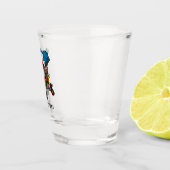 チェーンソーカラフルピエロハロウィンホラーマンガ ショットグラス (右)