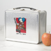 チェーンソーカラフルピエロハロウィンホラーマンガ メタルランチボックス (インサイチュ)