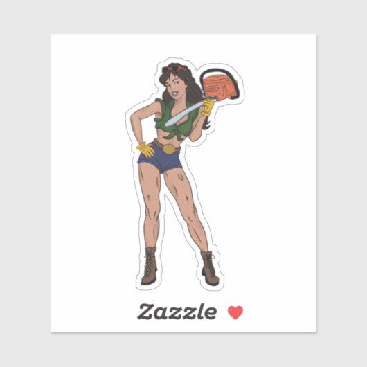 チェーンソーベティビニールのステッカー耐湿性 シール (シート)