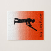 チェーンソー樹木外科医 ジグソーパズル (横)