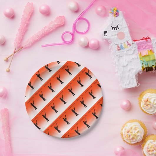 チェーンソー樹木外科医 ペーパープレート (パーティー)