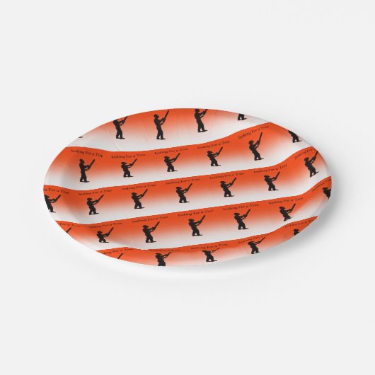 チェーンソー樹木外科医 ペーパープレート (アングル)