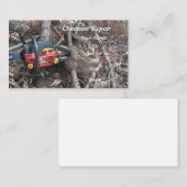 チェーンソー清算研究所 名刺 (正面/裏面)