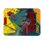 チェーンソー磁石付きレーザーアイドゾンビ マグネット (横)