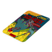 チェーンソー磁石付きレーザーアイドゾンビ マグネット (左側)