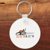 チェーンソー キーホルダー (正面)