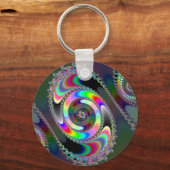 チェーンソー – フラクタル キーホルダー (正面)