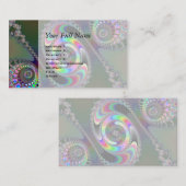 チェーンソー – フラクタル 名刺 (正面/裏面)