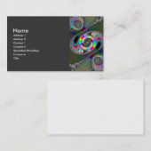 チェーンソー – フラクタル 名刺 (正面/裏面)