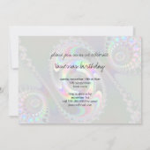 チェーンソー – フラクタル 招待状 (裏面)